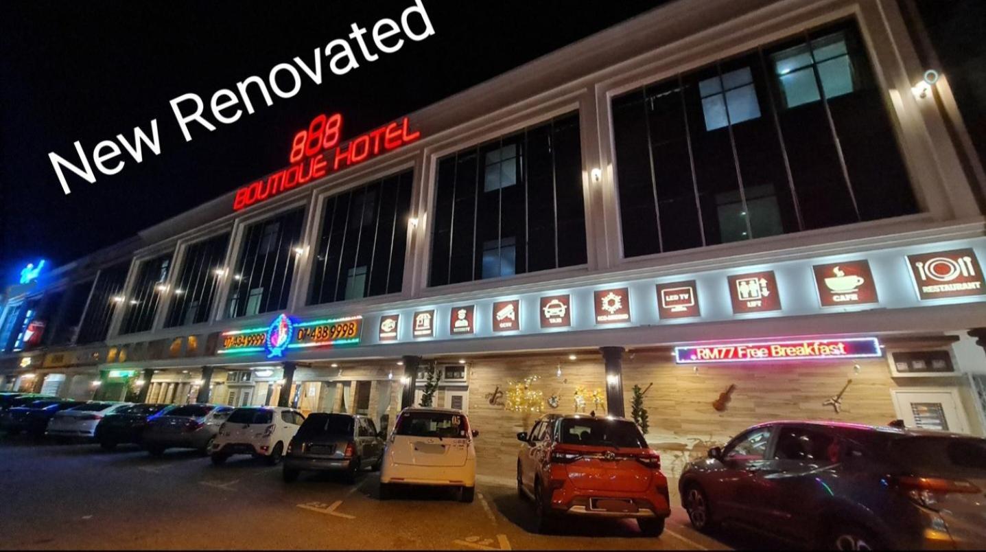 888 Boutique Hotel Batu Pahat Exterior foto